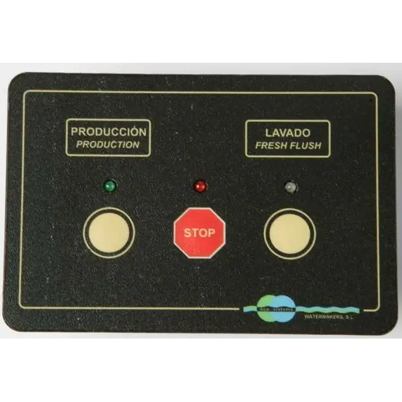 Remote control panel for SPLASH-30 and WATER-PRO