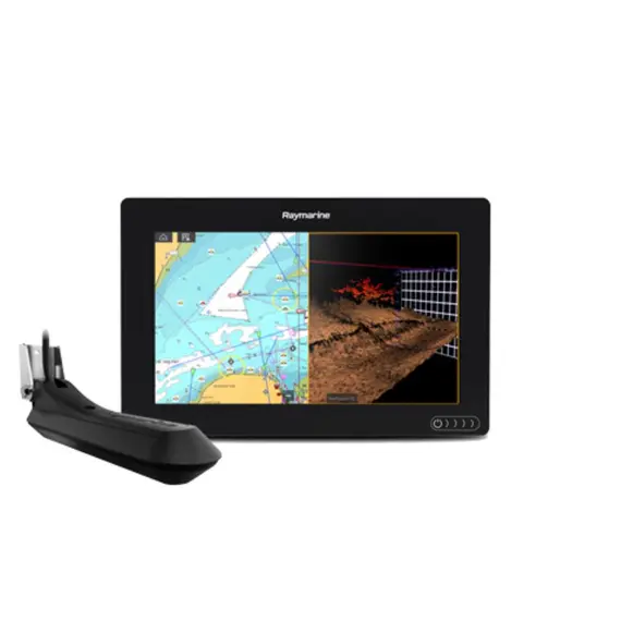 AXIOM 9 Touch with integrated RealVision 3D Sonar and RV-100 Transducer, 4 image