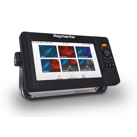 Element 9 HV with Buttons & Hypervision Sonar and HV-100 Transducer, 2 image Element 9 HV with Buttons & Hypervision Sonar and HV-100 Transducer, 2 image