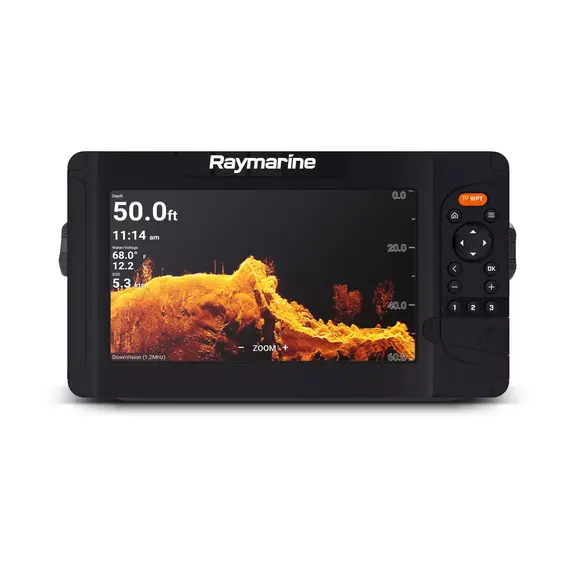 Element 9 HV with Buttons & Hypervision Sonar and HV-100 Transducer, 4 image Element 9 HV with Buttons & Hypervision Sonar and HV-100 Transducer, 4 image