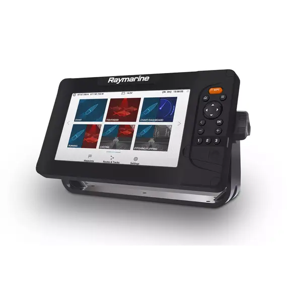 Element 9 HV with Buttons & Hypervision Sonar and HV-100 Transducer, 6 image Element 9 HV with Buttons & Hypervision Sonar and HV-100 Transducer, 6 image