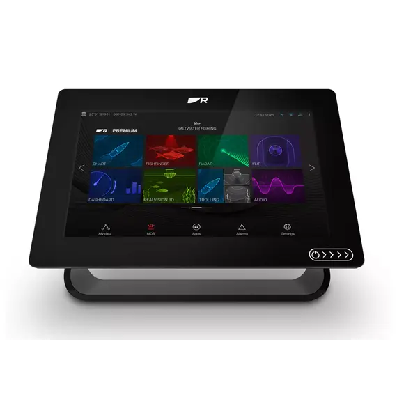 AXIOM 9 Touch with integrated RealVision 3D Sonar and RV-100 Transducer, 7 image