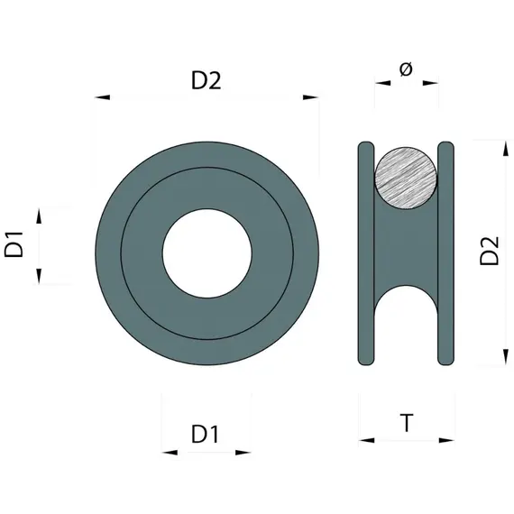 Barber Ring - AB50.80-x, 2 image Barber Ring - AB50.80-x, 2 image