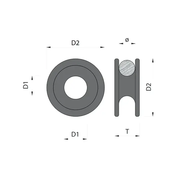 Low friction ring AN07.05, 2 image Low friction ring AN07.05, 2 image