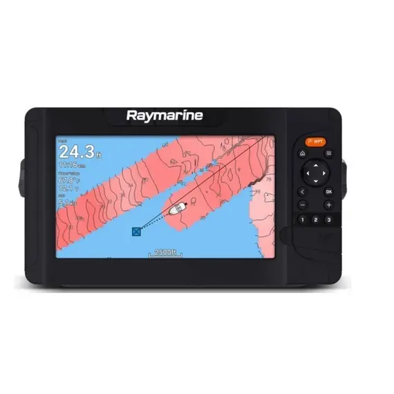 Element 12 HV with Buttons, Hypervision CHIRP Sonar and HV-100 transducer, 3 image Element 12 HV with Buttons, Hypervision CHIRP Sonar and HV-100 transducer, 3 image