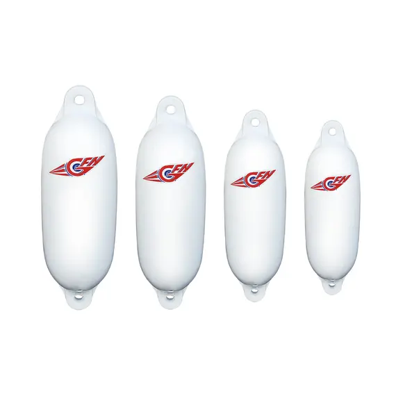 Inflatable Twin Eye Fender diameter 22 cm - White, Length, cm: 72, Diameter, cm: 22