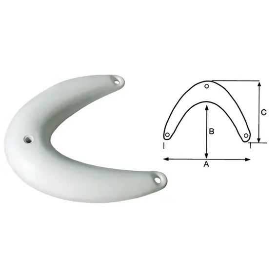 Bow Fender - 34 cm, Length, cm: 34