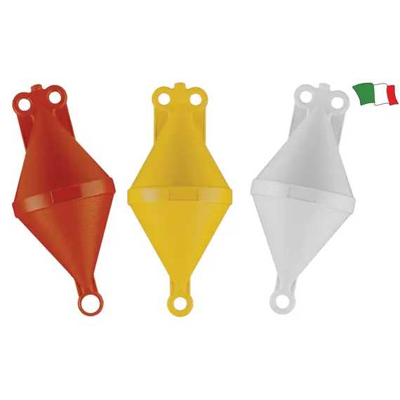 Biconical Mooring Buoy diameter 22 cm - Orange, Diameter, cm: 22