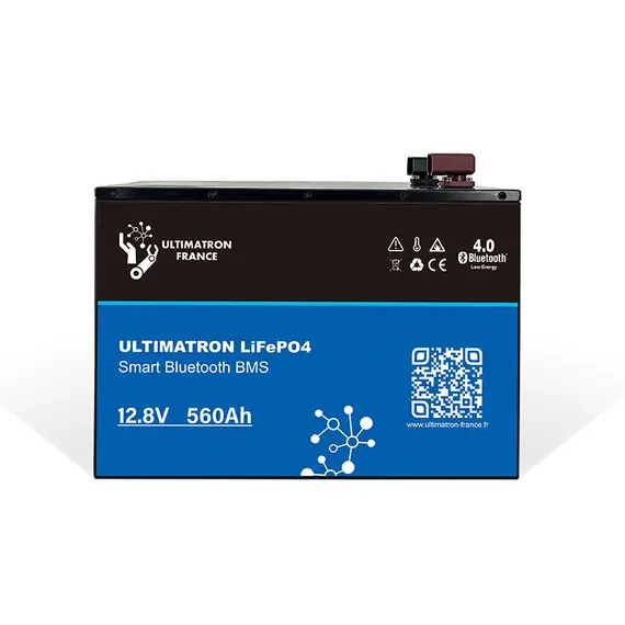 Ultimatron LiFePO4 Lithium Battery 12.8V 560Ah With Bluetooth And Smart BMS Integrated