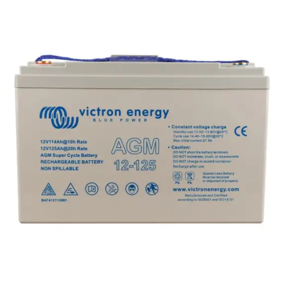 Batterie AGM Super Cycle 12V/125Ah.