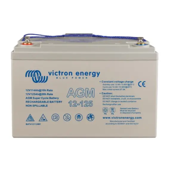 Batterie AGM Super Cycle 12V/125Ah., 2 image Batterie AGM Super Cycle 12V/125Ah., 2 image
