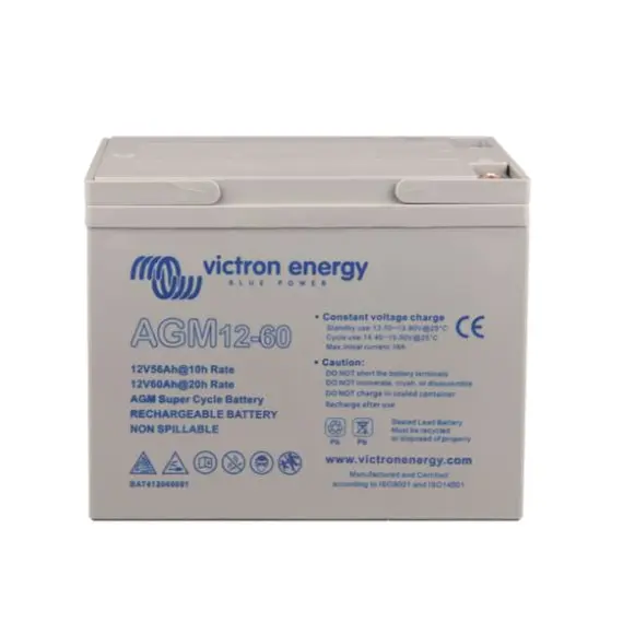 12V/60Ah AGM Super Cycle Batt., 2 image 12V/60Ah AGM Super Cycle Batt., 2 image