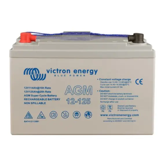 Batterie AGM Super Cycle 12V/125Ah., 3 image Batterie AGM Super Cycle 12V/125Ah., 3 image