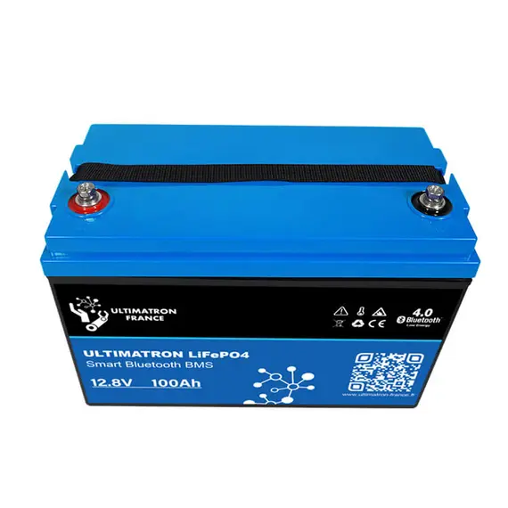 Ultimatron LiFePO4 Lithium Battery 12.8V 100Ah, Bluetooth & Smart BMS Integrated, 7 image Ultimatron LiFePO4 Lithium Battery 12.8V 100Ah, Bluetooth & Smart BMS Integrated, 7 image