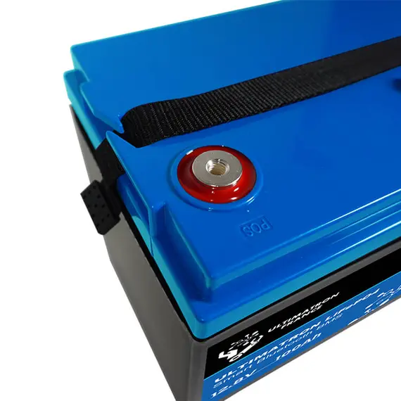 Ultimatron LiFePO4 Lithium Battery 12.8V 100Ah, Bluetooth & Smart BMS Integrated, 9 image Ultimatron LiFePO4 Lithium Battery 12.8V 100Ah, Bluetooth & Smart BMS Integrated, 9 image