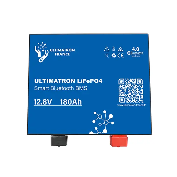 Ultimatron LiFePO4 Lithium Battery 12.8V 180Ah With Bluetooth And Smart BMS Integrated
