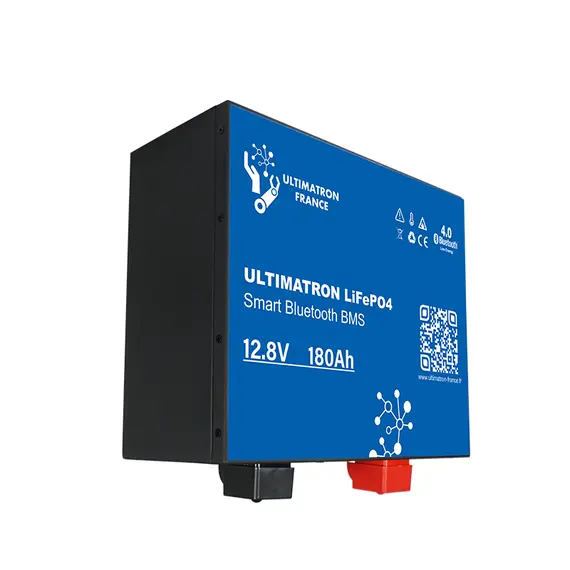 Batterie lithium Ultimatron LiFePO4 12,8V 180Ah avec Bluetooth et BMS intelligent intégré, 3 image