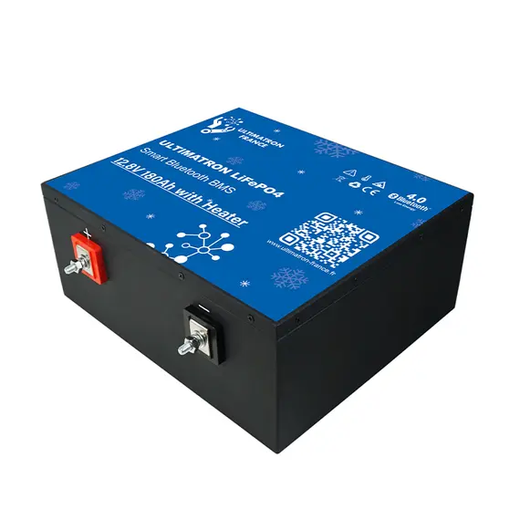 Batterie lithium Ultimatron LiFePO4 12,8V 180Ah avec Bluetooth et BMS intelligent intégré et chauffage, 13 image
