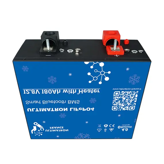 Batterie lithium Ultimatron LiFePO4 12,8V 180Ah avec Bluetooth et BMS intelligent intégré et chauffage, 16 image