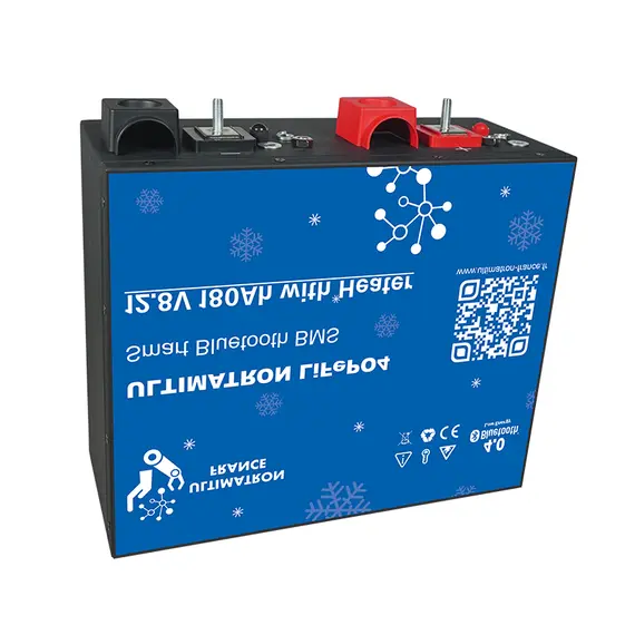 Batterie lithium Ultimatron LiFePO4 12,8V 180Ah avec Bluetooth et BMS intelligent intégré et chauffage, 23 image