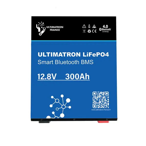 Ultimatron LiFePO4 Lithium Battery 12.8V 300Ah With Bluetooth And Smart BMS Integrated, 2 image