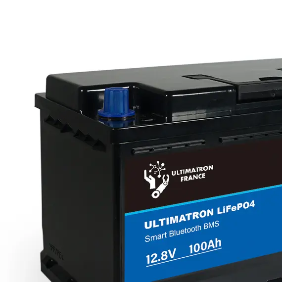 Batterie lithium Ultimatron LiFePO4 12,8V 100Ah avec Bluetooth et BMS intelligent intégré., 8 image