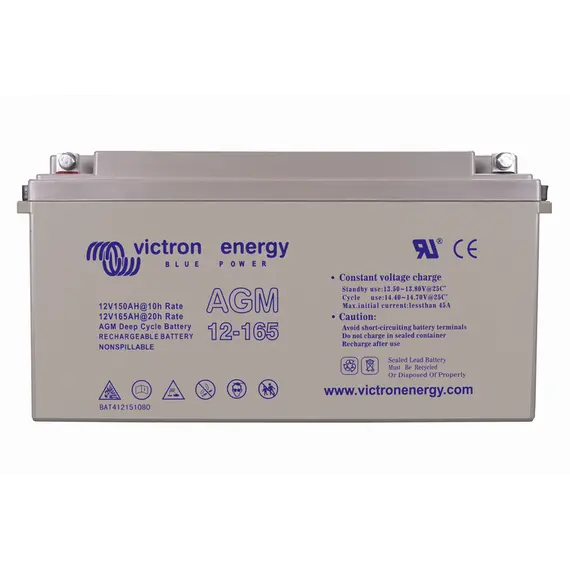 12V/165Ah AGM Deep Cycle Batt