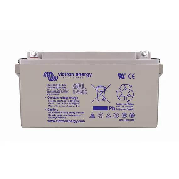 12V/90Ah Gel Deep Cycle Batt.
