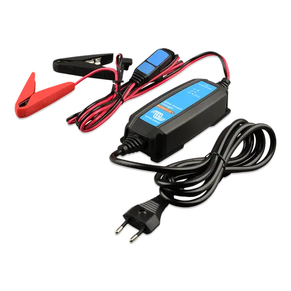 Chargeur intelligent Blue IP65 6V/12V-1.1 avec connecteur DC, 2 image Chargeur intelligent Blue IP65 6V/12V-1.1 avec connecteur DC, 2 image