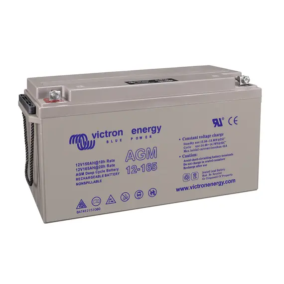 12V/165Ah AGM Deep Cycle Batt, 3 image 12V/165Ah AGM Deep Cycle Batt, 3 image