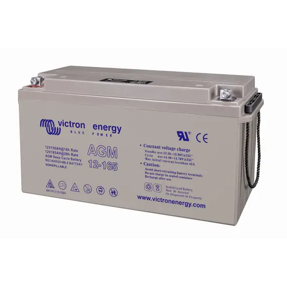 12V/165Ah AGM Deep Cycle Batt, 4 image 12V/165Ah AGM Deep Cycle Batt, 4 image