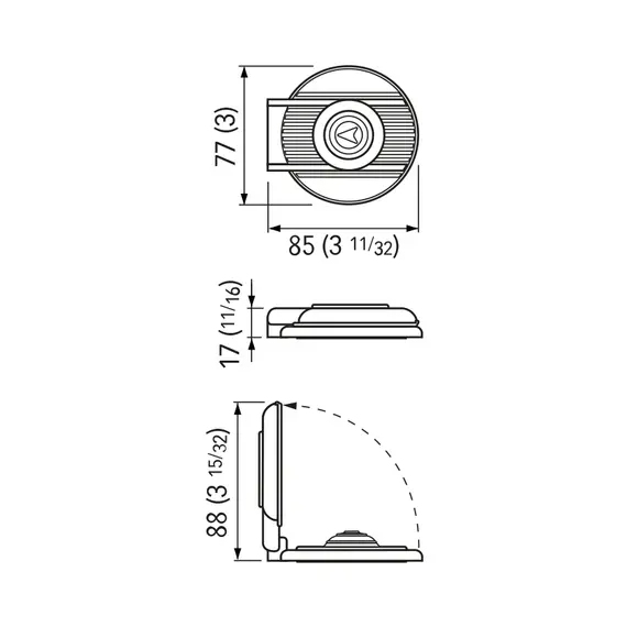 Black Foot Switch - Grey Down - 900DB Black Foot Switch - Grey Down - 900DB