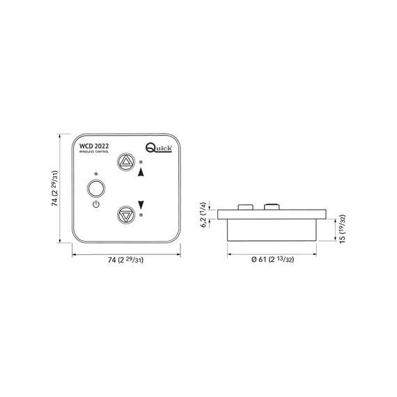 Windlass Control Board WCD 1022 Windlass Control Board WCD 1022