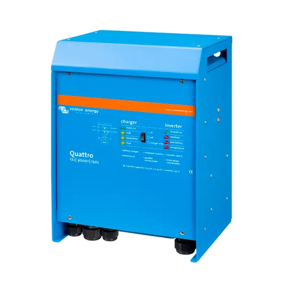 Quattro 12/3000/120-50 Onduleur/Chargeur, 3 image Quattro 12/3000/120-50 Onduleur/Chargeur, 3 image