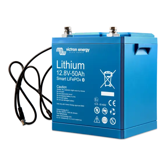 LiFePO4 battery 12.8V/50Ah - Smart, 3 image LiFePO4 battery 12.8V/50Ah - Smart, 3 image