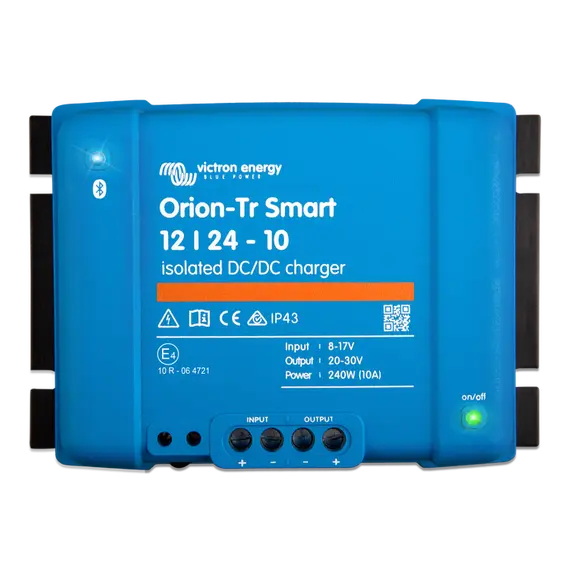 Orion-Tr Smart 12/24-10A Isolated DC-DC charger, 4 image Orion-Tr Smart 12/24-10A Isolated DC-DC charger, 4 image