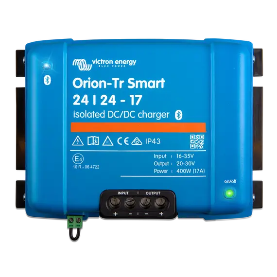 Orion-Tr Smart 24/24-17A Chargeur DC-DC isolé, 4 image Orion-Tr Smart 24/24-17A Chargeur DC-DC isolé, 4 image