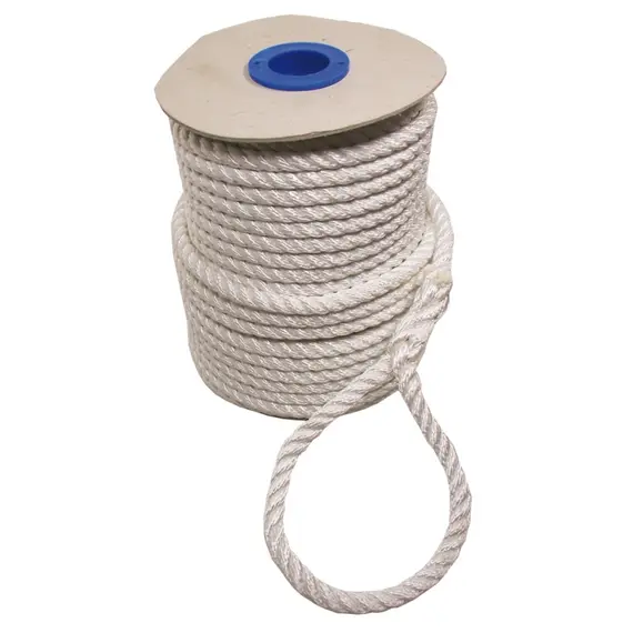 White Mooring Rope - 12mm - 50m