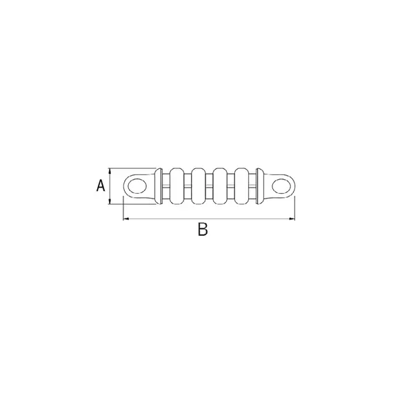 Mooring Spring - 7mm - 380mm Mooring Spring - 7mm - 380mm