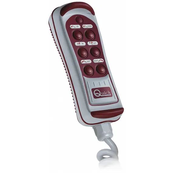 Télécommande portable 6 boutons - Avec LED, Modèle: HRC 1006L, Canaux: 6