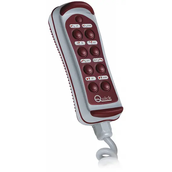 Handheld Remote Control 8 Buttons - With LED, Model: HRC 1008L, Channels: 8