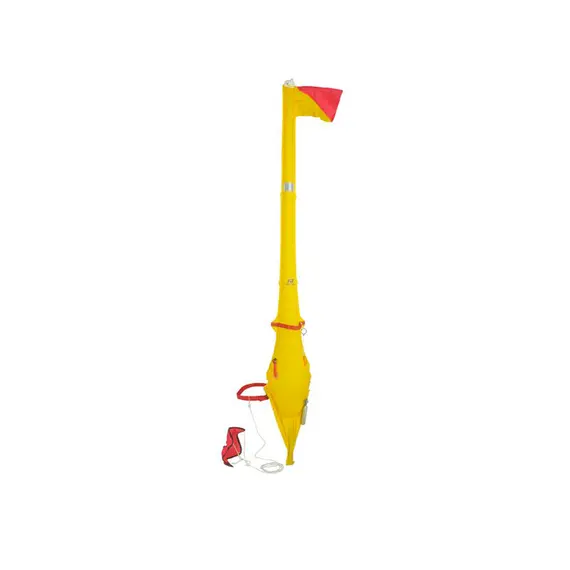 Inflatable Buoy - Yellow Canister, Color: Yellow