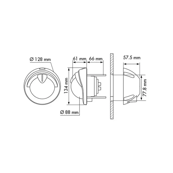 Mini Concours Compas - Blanc, Couleur: White, 2 image