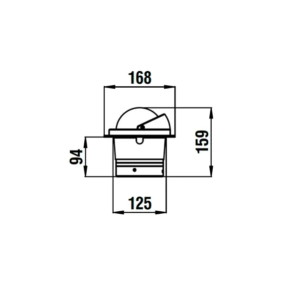 Urania BU3 Compass - Black - High Speed - 5 degrees, 2 image