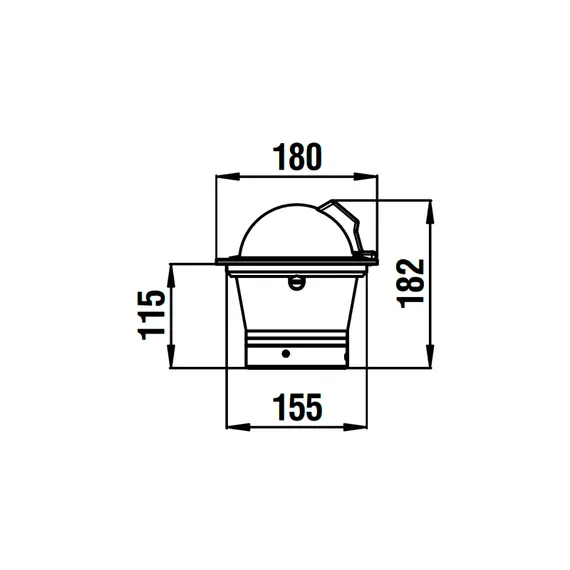 White Star BW1 Compass - Black - High Speed - 5 degrees, 2 image White Star BW1 Compass - Black - High Speed - 5 degrees, 2 image