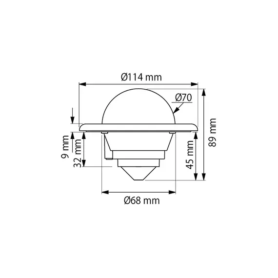 Compas polyvalent Mini-C - Blanc Compas polyvalent Mini-C - Blanc