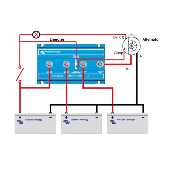 Argodiode 180-3AC 3 batteries 180A
Argodiode 180-3AC 3 batteries 180A, 2 image Argodiode 180-3AC 3 batteries 180A
Argodiode 180-3AC 3 batteries 180A, 2 image