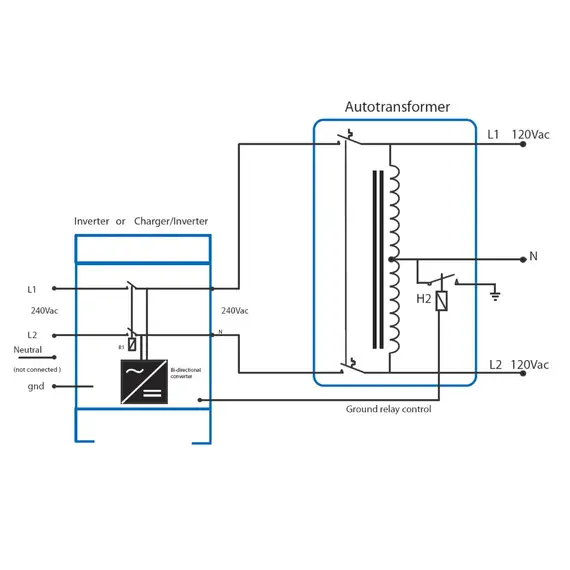 120/240V 100A Autotransformateurs, 6 image