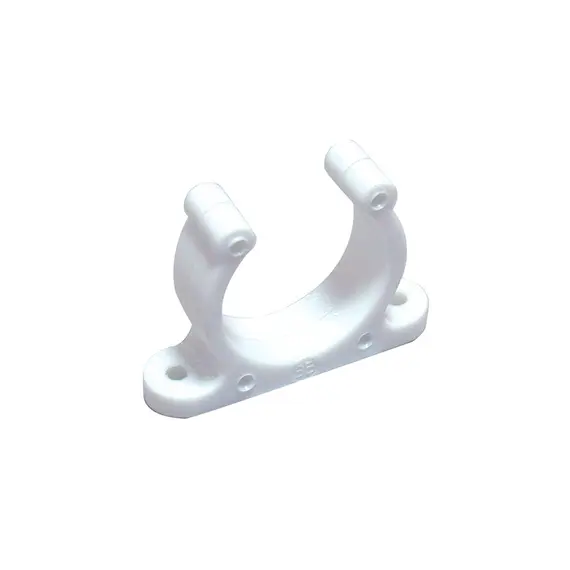 White Spring Clip - 30mm