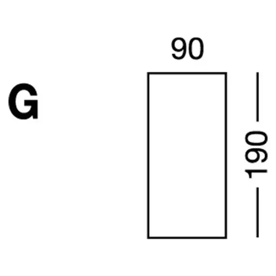 Modèle de feuille élastique G - Blanc